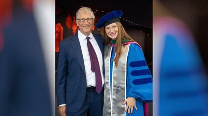 Bill Gates celebra la graduación de medicina de su hija con un emotivo mensaje