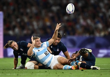 Santiago Mare no será parte del equipo por una lesión en su rodilla derecha (REUTERS/Dylan Martinez)