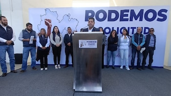 El dirigente estatal de Podemos,