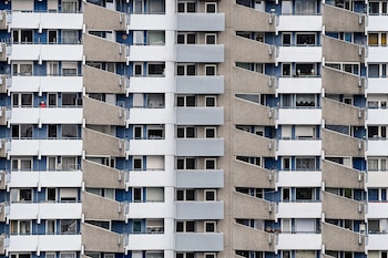 Bloques de pisos en Colonia,