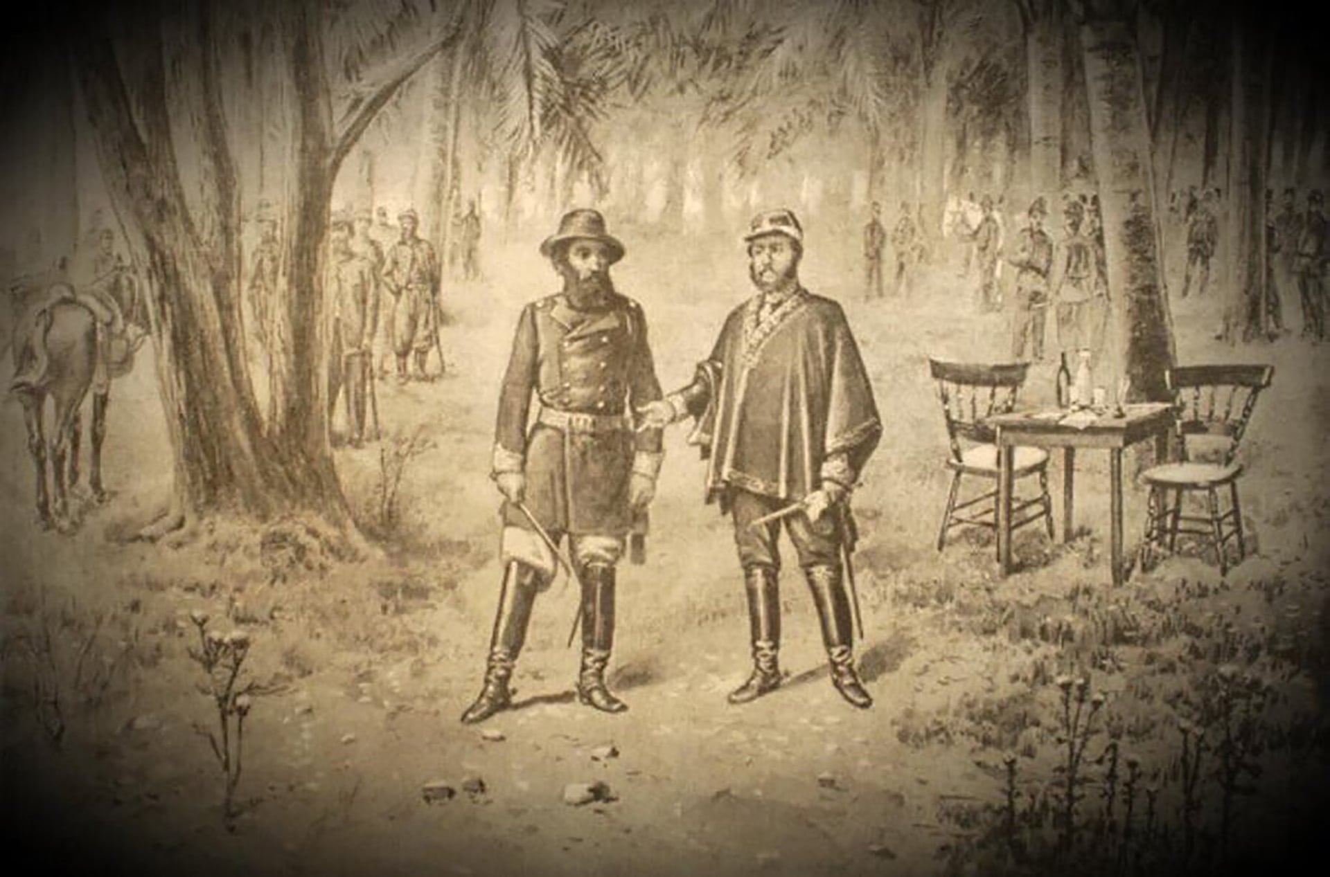 Diez días antes de la batalla, Bartolomé Mitre se reunió con Francisco Solano López, para encontrar una salida a la guerra. Fue en Yataity Corá, y no llegaron a un acuerdo