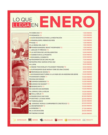 Estrenos Netflix enero