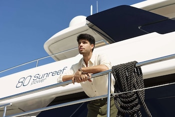 Carlos Alcaraz y su yate de Sunreef Ultima 88 (SUNREEF YATCHS).