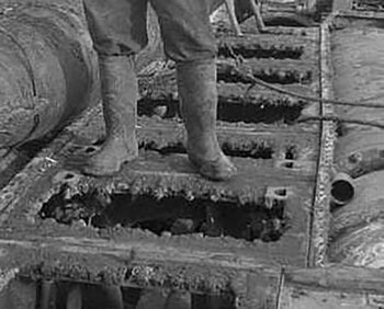 Foto histórica de la cubierta