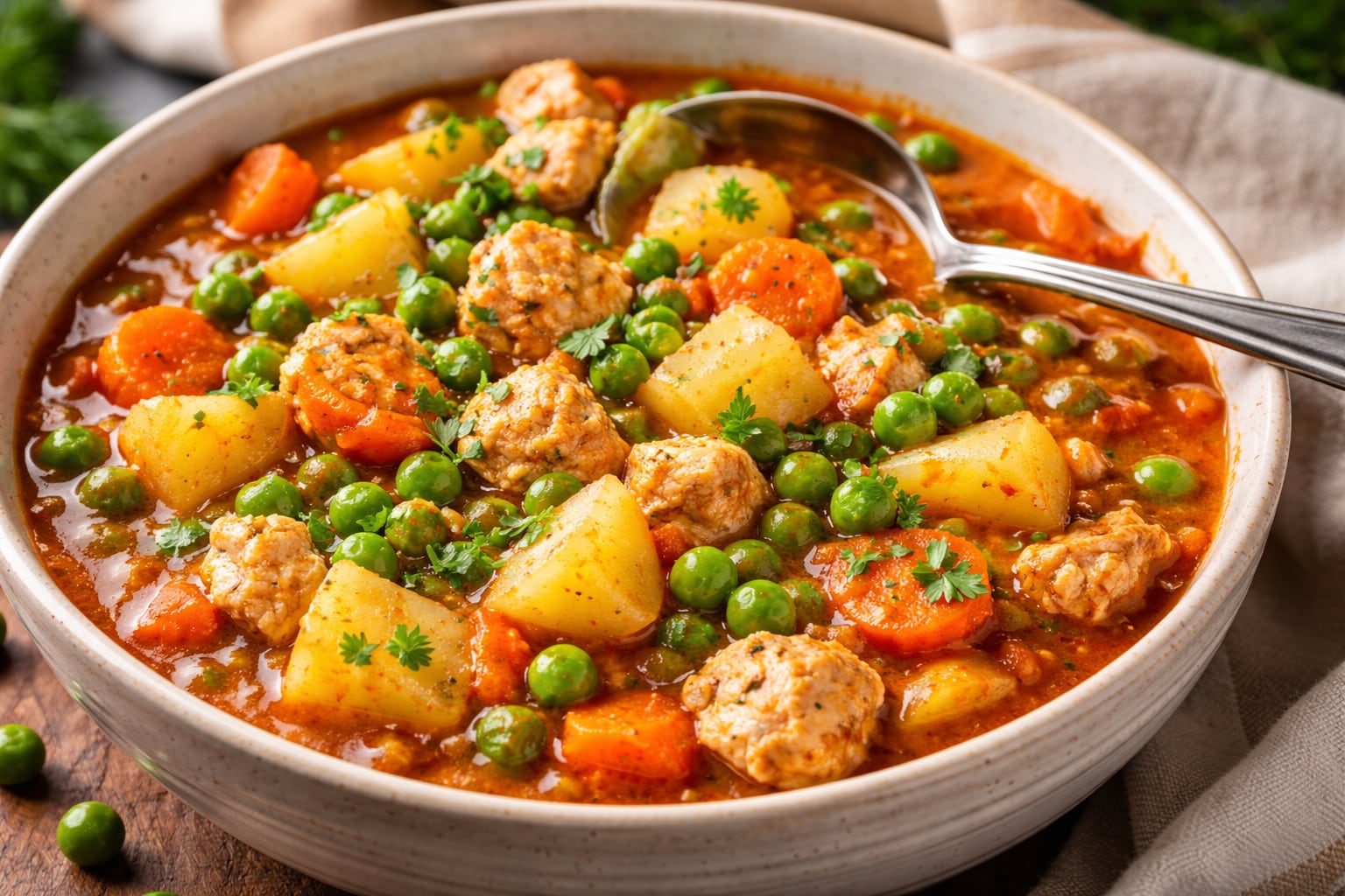 Sportlife recomienda añadir arvejas a guisos y sopas para potenciar el aporte de proteínas en la dieta diaria (Imagen Ilustrativa Infobae)