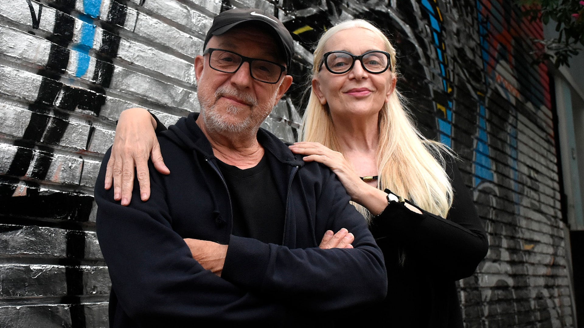 Juan Carlos Baglietto y Silvina Garré integrantes de la Tova Rosarina