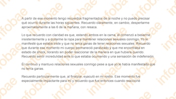 Denuncia ginecologo chaco