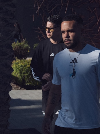 James Rodríguez de camino al estadio Snapdragon para presenciar el partido del Minnesota United contra San Diego FC - crédito Minnesota United