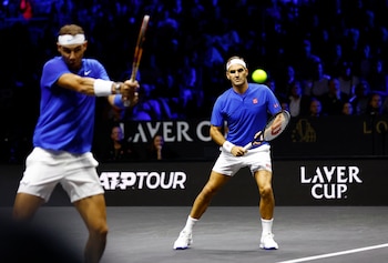 Federer y Nadal se quedaron