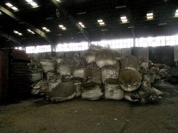 Bolsas de nitrato de amonio