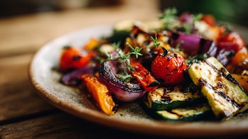 La ensalada asada ofrece una