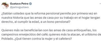Presidente Petro sigue defendiendo la