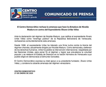 Con este mensaje, el Centro