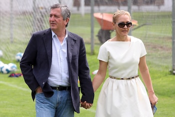 Angélica Fuentes y Jorge Vergara