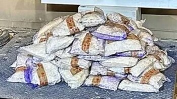 Metanfetamina decomisada en la frontera