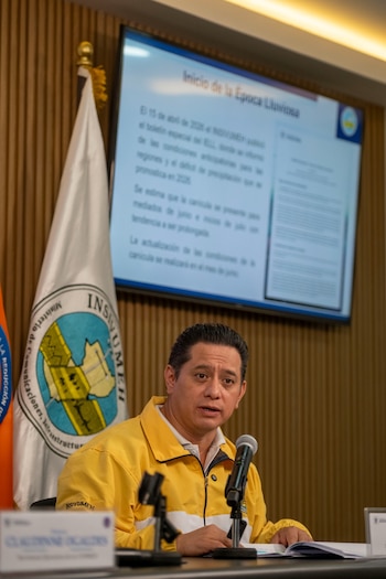 Sistema Conred Guatemala ofrece conferencia de prensa por inicio de lluvias