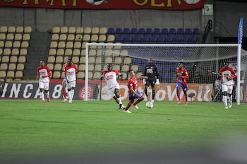 Este fue el momento cuando Pasto y Santa Fe jugaron en el Departamental La Libertad-crédito Sebastián Castro/Colprensa