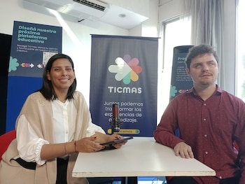 Andrés Terrile y Patricia Chaile