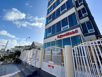 Vista de un edificio de Exxon Mobil en Georgetown, Guyana (REUTERS/Archivo)