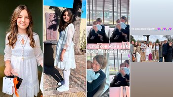 Nicole Neumann compartió la celebración