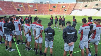 Lavallén y su comando técnico