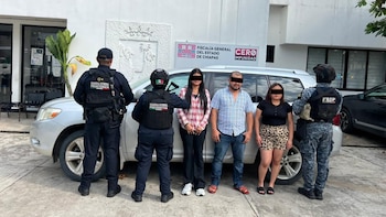 Arrestaron a tres presuntos robachicos