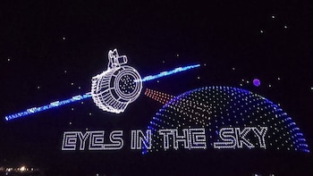 El mayor espectáculo de drones de Europa estableció un récord Guinness en Portugal