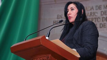 Diputada de Morena en el