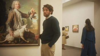 Josh O'Connor en la película