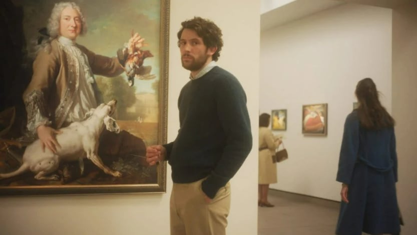 Josh O'Connor en la película