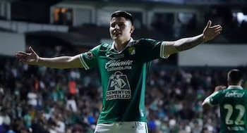 Daniel Arcial es el goleador de León de México en la temporada 2026/27 con cuatro anotaciones - crédito @danielarcila.10/Instagram