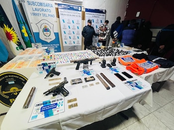 Operativo policial en La Matanza