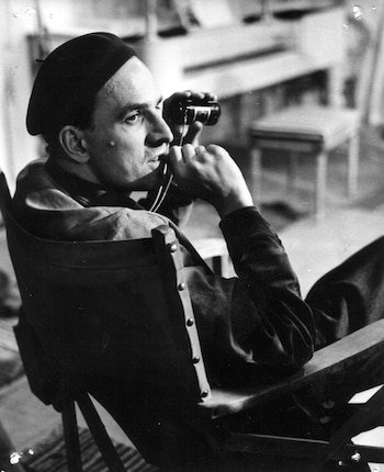 El director de cine sueco Ingmar Bergman.