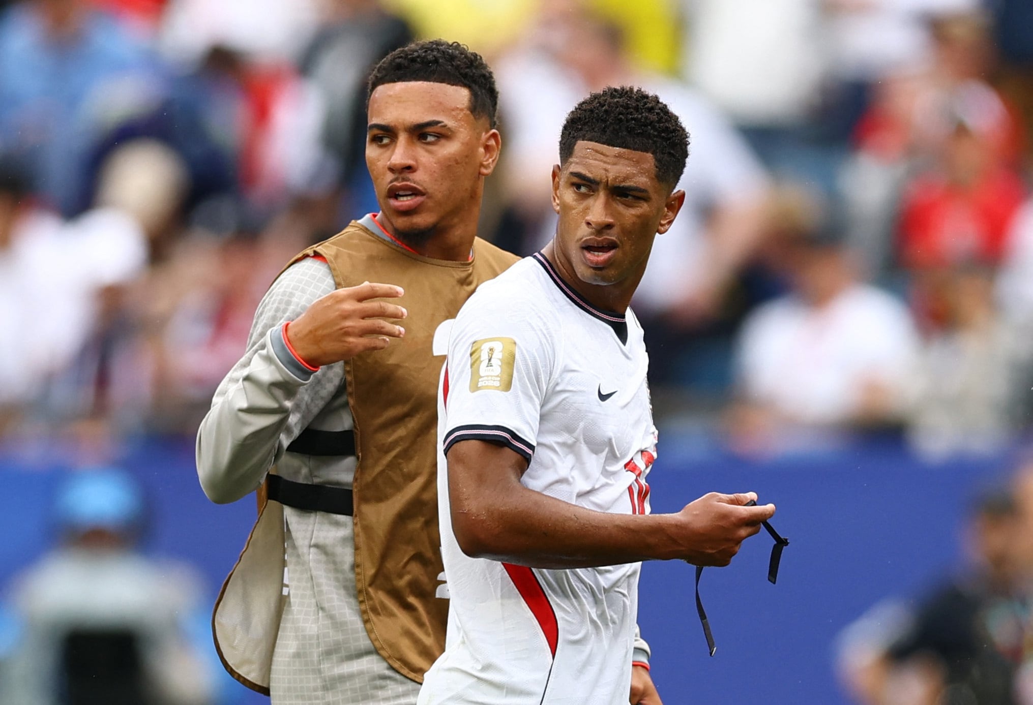 Primera pol�mica del Mundial 2026: Jude Bellingham gana el MVP contra Ghana, pero incumple la 'Ley Vin�cius' y se tapa la boca - Infobae