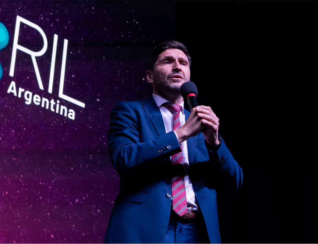 El Gobernador de Santa Fé, Maximiliano Pullaro.