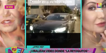 Janet Barboza se metió contra