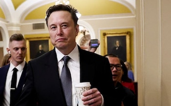 Musk en el Capitolio de