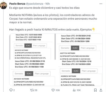El periodista Paolo Benza explica la razón detrás de los vuelos en el aeropuerto Jorge Chávez