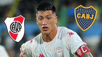 Lucas Merolla, defensor de Huracán