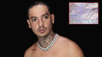 Natanael Cano aparece en narcomanta contra Los Salazar atribuida a detenidos por el incendio del CUM de Hermosillo