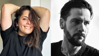 Yiddá Eslava y Ángel Fernández