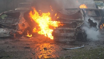 Cuatro civiles muertos en un bombardeo ruso en Sumi (Ucrania)