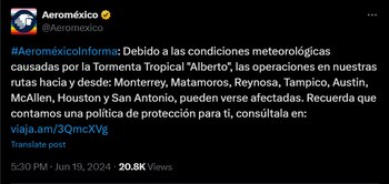 La aerolínea alertó a los