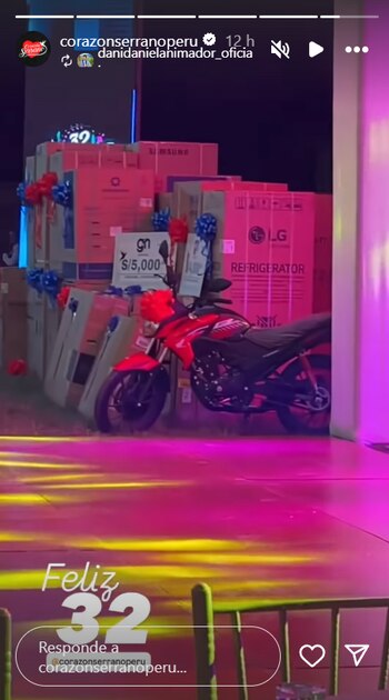 Corazón Serrano celebró sus 32