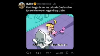 Oasis no incluyó al Perú en su gira mundial.