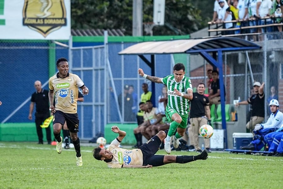 Nicolás Rodríguez se ha vuelto una de las fichas claves para Atlético Nacional en el frente del ataque-crédito David Jaramillo/Colprensa