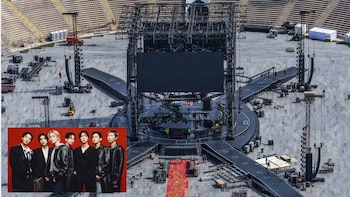 BTS en Lima: así luce el escenario del Estadio San Marcos para los tres shows del grupo coreano