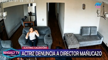 Joven denuncia a trabajador de Del Barrio Producciones por supuesto casting en su casa: “Ya era como si me va a hacer algo”- Captura: Magaly TV La Firme.
