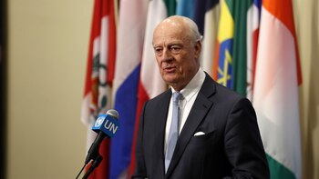 El enviado de la ONU