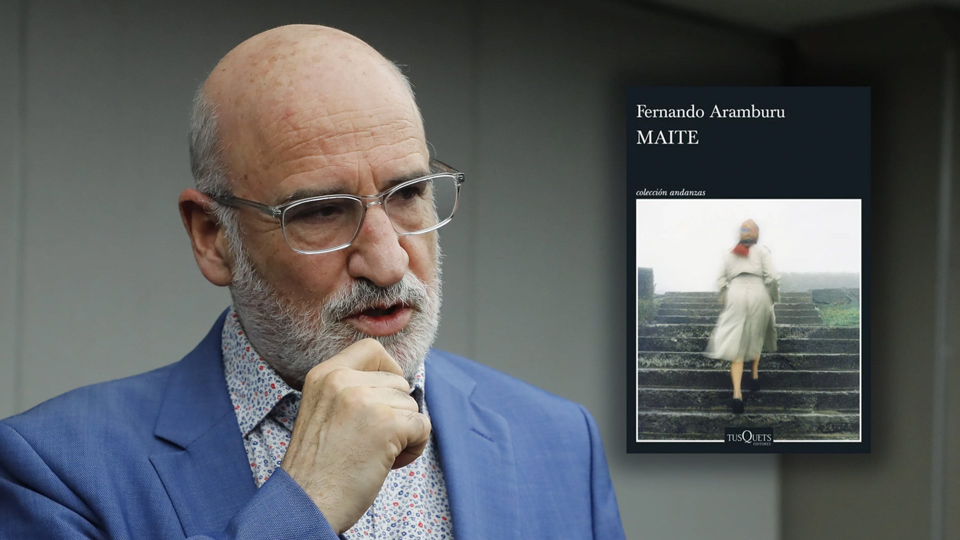 Fernando Aramburu y su nueva novela,